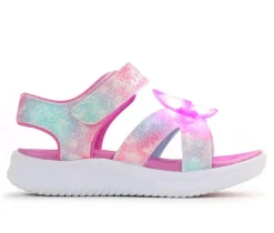 Skechers Sandals|Sandals>Girls' Infant Jumpsters Sandal Butterfly 5-10 Sandals