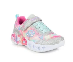 Skechers Athletics & Sneakers|Casual>Girls' Infinite Heart Lights Color Lovin Light-Up Shoes