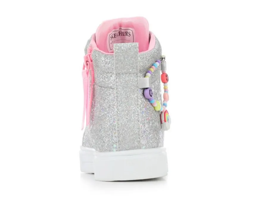 Skechers Casual|Casual>Girls' Little Kid Twinkle Sparks Charm Bestie Light-Up Shoes