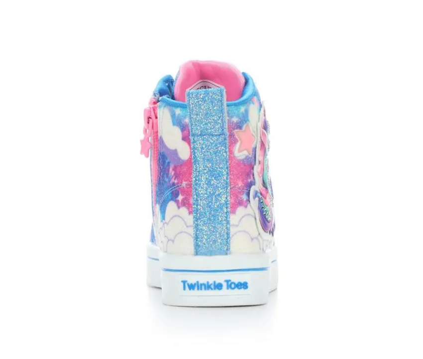 Skechers Athletics & Sneakers|Casual>Girls' Little Kid Twi-Lites Unicorn Light-Up Shoes