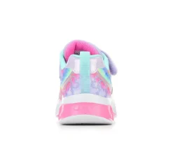 Girls' Little Kid Flutter Hearts Groovy Light-Up Shoes|Skechers New