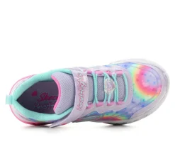 Girls' Little Kid Flutter Hearts Groovy Light-Up Shoes|Skechers New