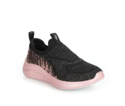 Skechers Casual|Big Kid (Sizes 3.5-7)>Girls' Little Kid & Big Kid Ultra Flex 3 Sequin Casual Sneakers
