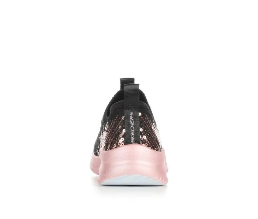 Skechers Casual|Big Kid (Sizes 3.5-7)>Girls' Little Kid & Big Kid Ultra Flex 3 Sequin Casual Sneakers