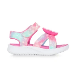 Girls' Little Kid & Big Kid Jumpsters Butterfly Light-Up Sandals|Skechers New