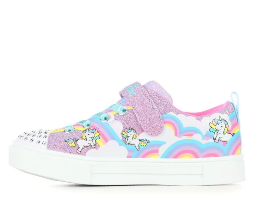 Skechers Athletics & Sneakers|Casual>Girls' Little Kid & Big Kid Twinkle Sparks Jumpin Cloud Shoes
