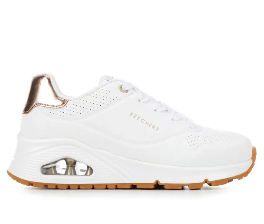 Skechers Street Athletics & Sneakers|Athletics & Sneakers>Girls' Little Kid & Big Kid Uno Gen 1 Wedge Sneakers