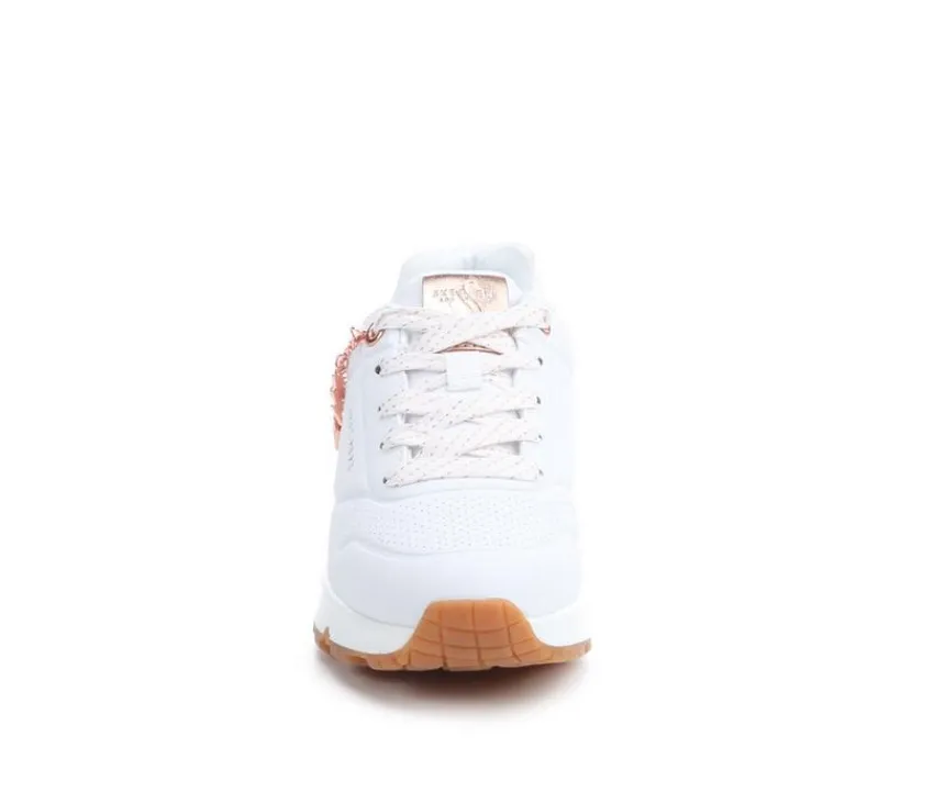 Skechers Street Athletics & Sneakers|Athletics & Sneakers>Girls' Little Kid & Big Kid Uno Gen 1 Charm Sneakers