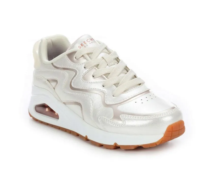 Skechers Street Athletics & Sneakers|Athletics & Sneakers>Girls' Little Kid & Big Kid Uno Gen1 Shimmer Sneakers
