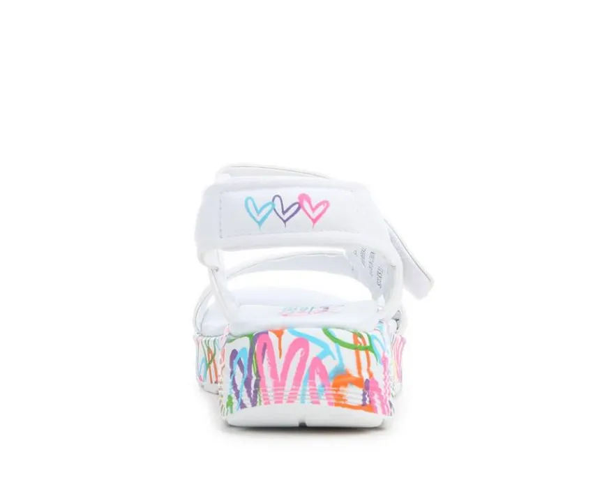 Skechers Street Sandals|Sandals>Girls' Little Kid & Big Kid Uno Lite Goldcrown Sandals