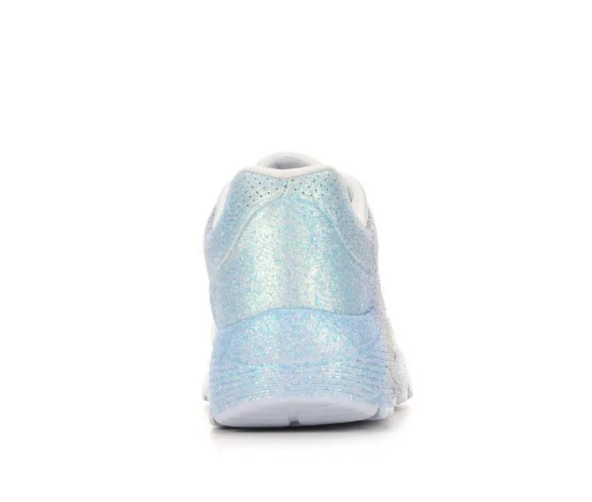 Skechers Street Athletics & Sneakers|Athletics & Sneakers>Girls' Little Kid & Big Kid Uno Lite Metallic Shimmers Sneakers