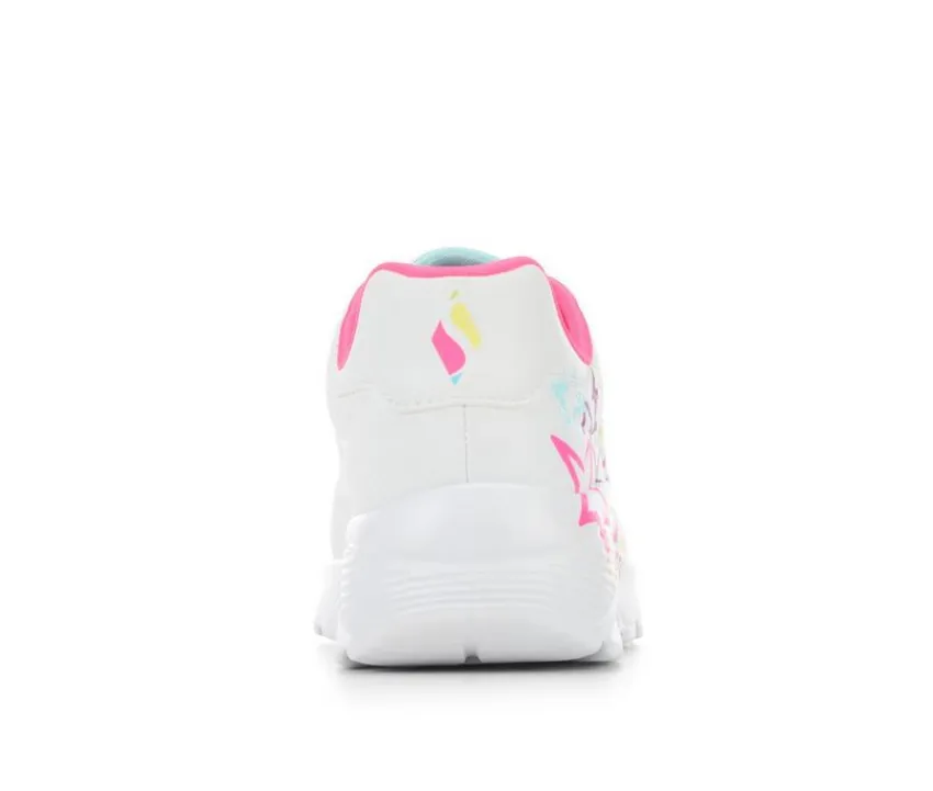 Skechers Street Athletics & Sneakers|Athletics & Sneakers>Girls' Little Kid & Big Kid Uno Lite My Drip Sneakers