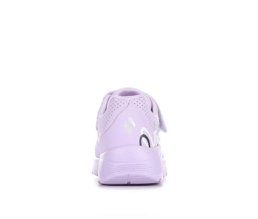 Girls' Toddler Uno Lite Heart Sneakers|Skechers Street Best