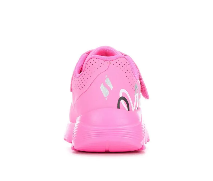 Skechers Street Athletics & Sneakers|Athletics & Sneakers>Girls' Toddler Uno Lite Heart Sneakers