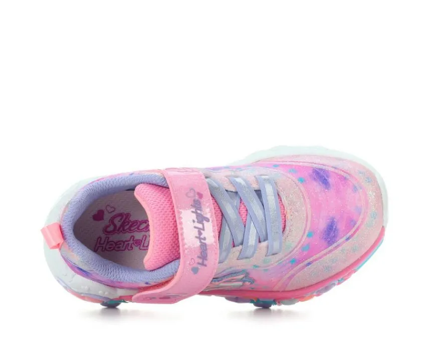 Girls' Toddler Eternal Heart Lights Light-Up Shoes|Skechers Sale