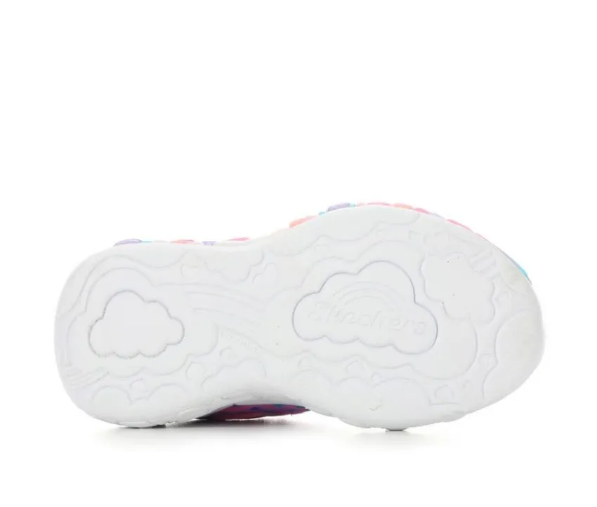 Girls' Toddler Eternal Heart Lights Light-Up Shoes|Skechers Sale