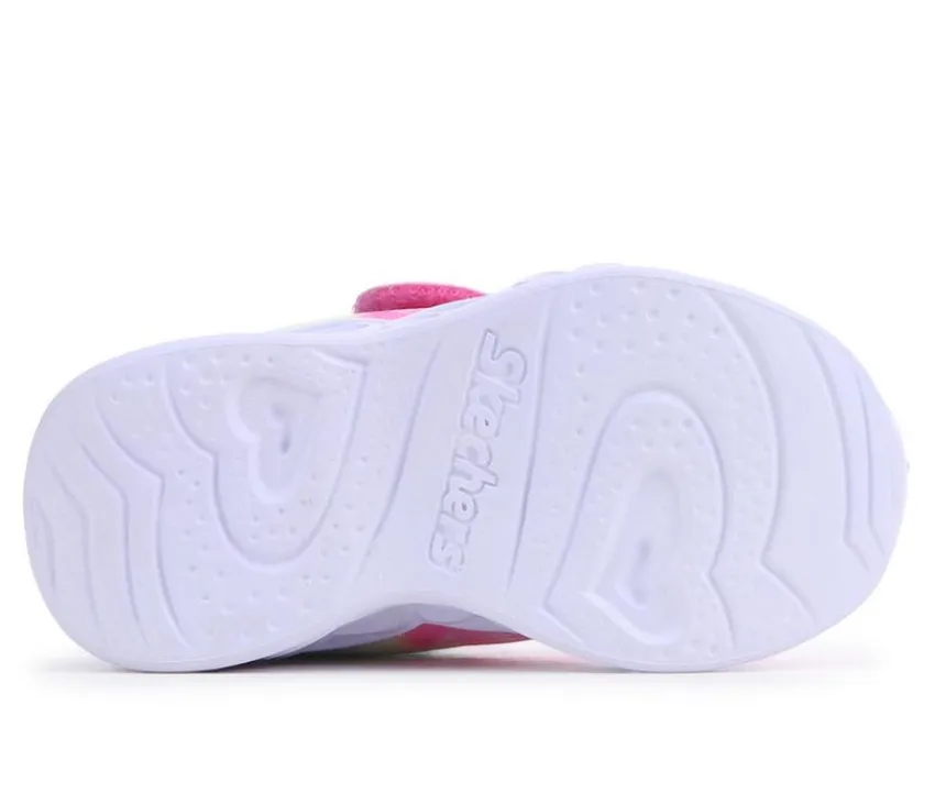 Skechers Athletics & Sneakers|Casual>Girls' Toddler Heart Lights Lovely Light-Up Shoes