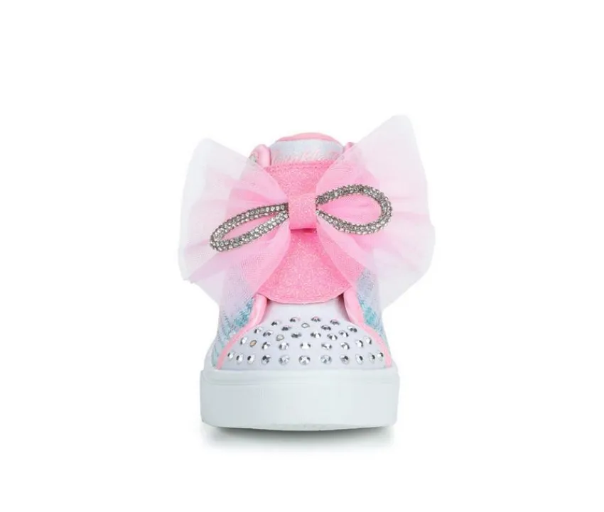 Girls' Toddler Twinkle Sparks Ombre Bow Sneakers|Skechers Clearance