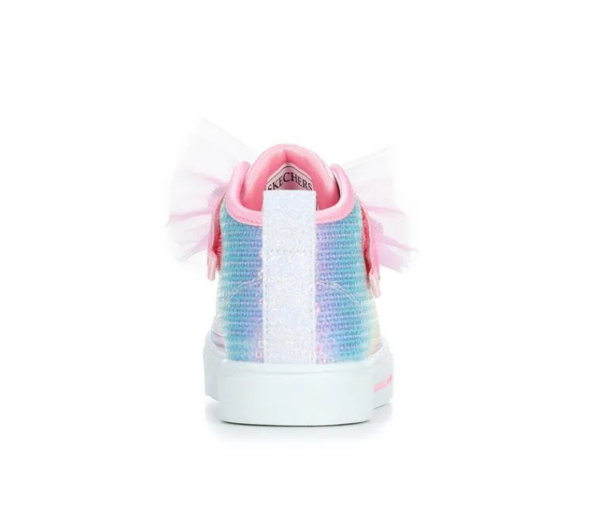 Girls' Toddler Twinkle Sparks Ombre Bow Sneakers|Skechers Clearance