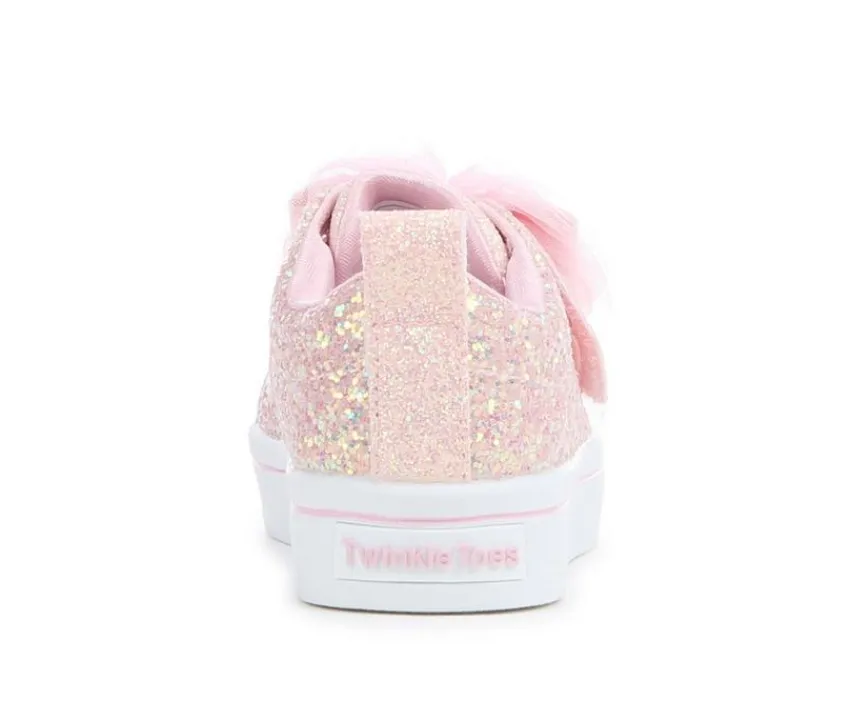 Girls' Toddler Twinkle Lites 2.0 Bow Light-Up Sneakers|Skechers Clearance