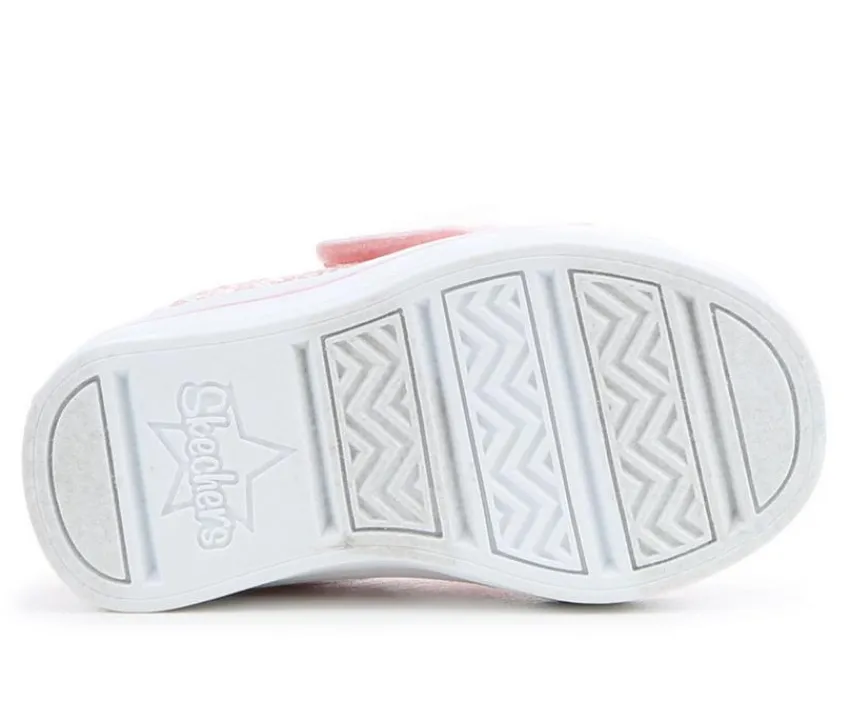 Girls' Toddler Twinkle Lites 2.0 Bow Light-Up Sneakers|Skechers Clearance