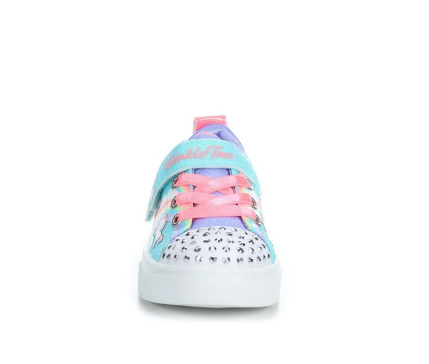 Skechers Athletics & Sneakers|Casual>Girls' Toddler Twinkle Sparks Twinkle Toes Light-Up Sneakers