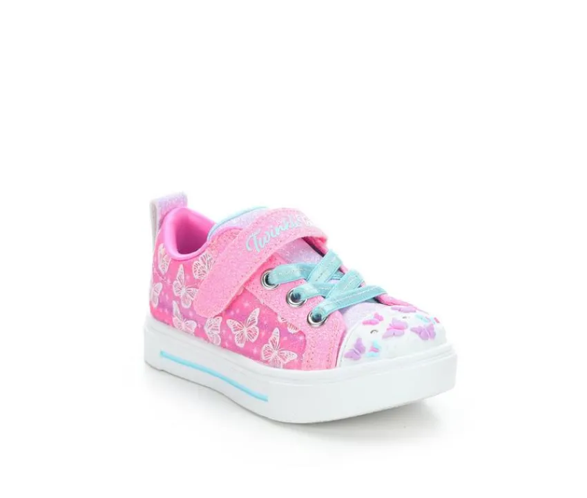 Skechers Athletics & Sneakers|Casual>Girls' Toddler Twinkle Sparks Butterfly Casual Shoes