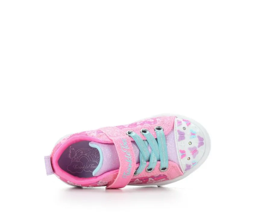 Skechers Athletics & Sneakers|Casual>Girls' Toddler Twinkle Sparks Butterfly Casual Shoes