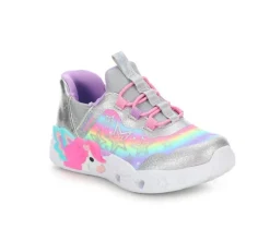 Girls' Toddler Unicorn Charm Slip-In Light-Up Shoes|Skechers New