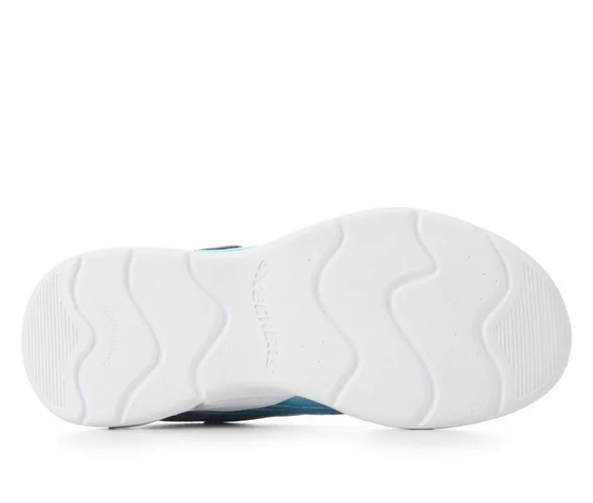 Skechers Athletics & Sneakers|Casual>Girls' Wavy Beams Girls 10.5-4 Light-Up Shoes