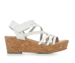 Soda Sandals|Dress>Girls' Little Kid & Big Kid Whitney Wedge Sandals