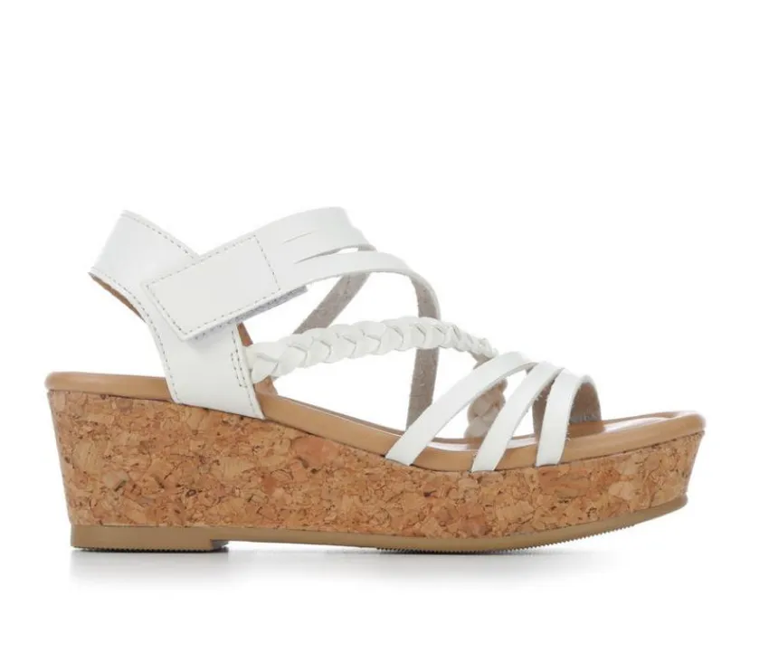 Soda Sandals|Dress>Girls' Little Kid & Big Kid Whitney Wedge Sandals