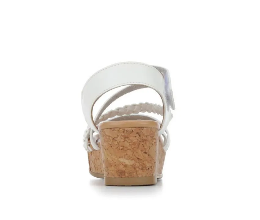 Soda Sandals|Dress>Girls' Little Kid & Big Kid Whitney Wedge Sandals