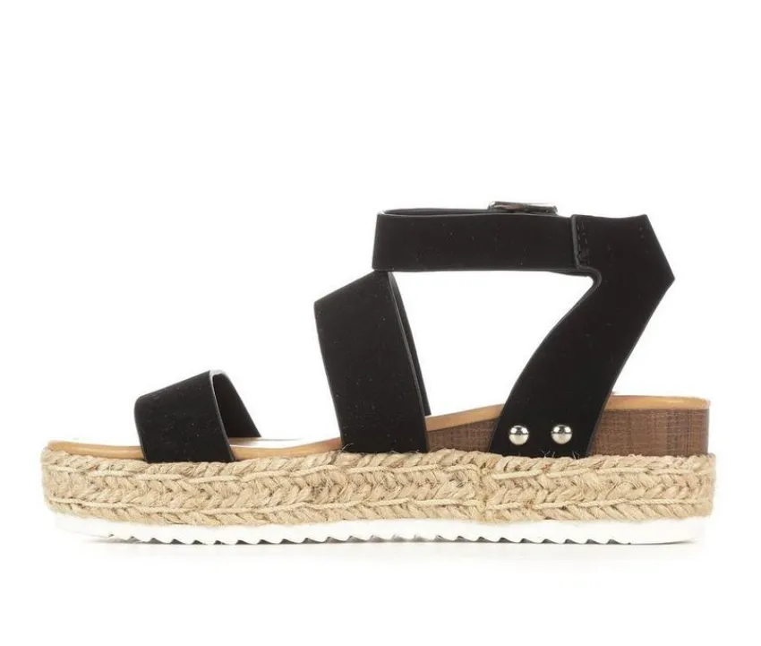 Girls' Little Kid & Big Kid Theme Platform Sandals|Soda Online