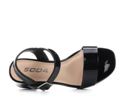 Girls' Little Kid & Big Kid Macey Heeled Sandals|Soda Discount