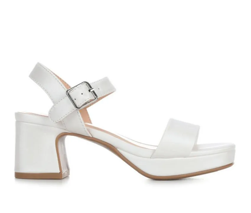 Soda Sandals|Dress>Girls' Little Kid & Big Kid Macey 2 Heeled Dress Sandals