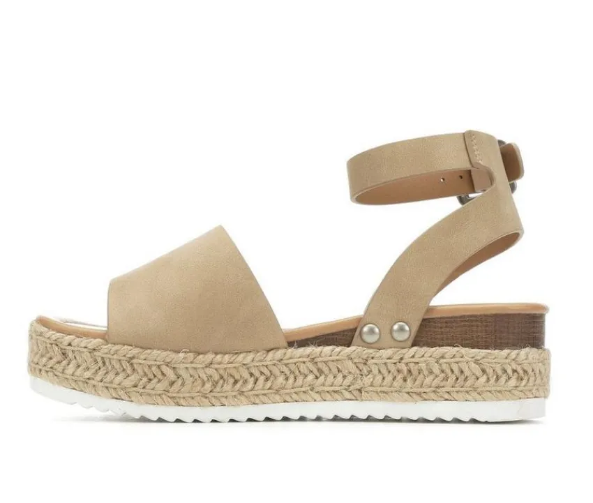 Soda Sandals|Dress>Girls' Little Kid & Big Kid Topic Platform Sandals