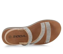 Girls' Little Kid & Big Kid Umbel Flat Sandals|Soda Online