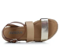 Girls' Little Kid & Big Kid Theme Platform Sandals|Soda Sale