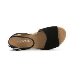 Girls' Little Kid & Big Kid Topic Platform Sandals|Soda Online