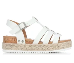 Girls' Little Kid & Big Kid Trader Wedge Sandals|Soda