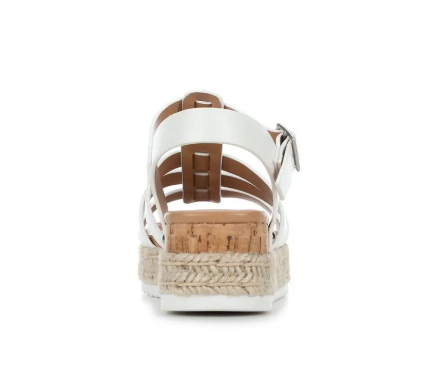 Girls' Little Kid & Big Kid Trader Wedge Sandals|Soda