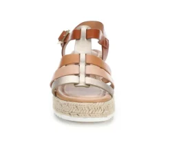 Girls' Little Kid & Big Kid Trader Wedge Sandals|Soda Discount