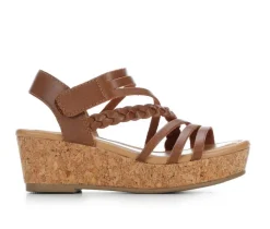 Girls' Little Kid & Big Kid Whitney Wedge Sandals|Soda Sale