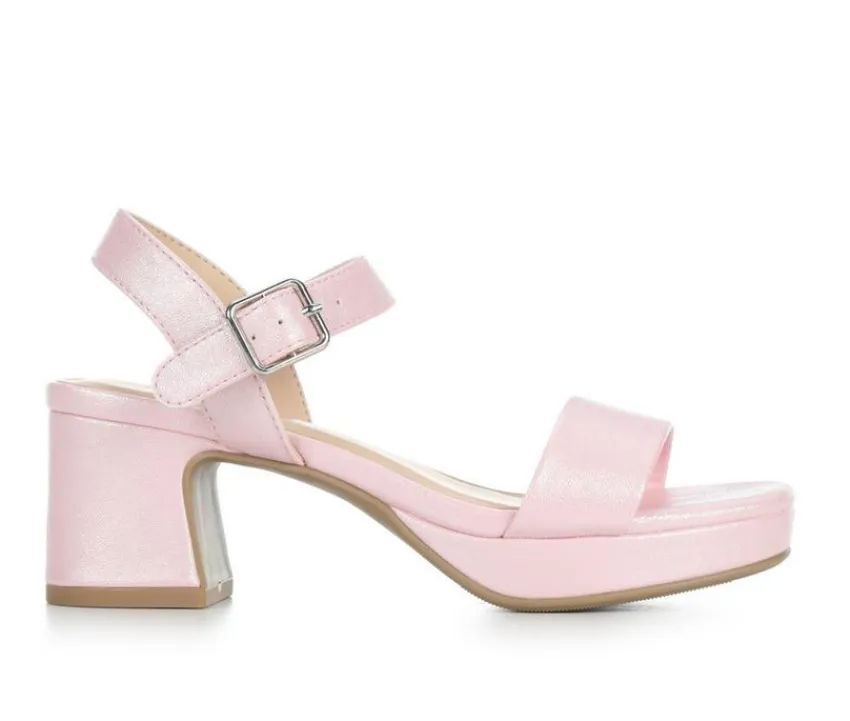 Soda Sandals|Dress>Girls' Little Kid & Big Kid Macey 2 Heeled Dress Sandals