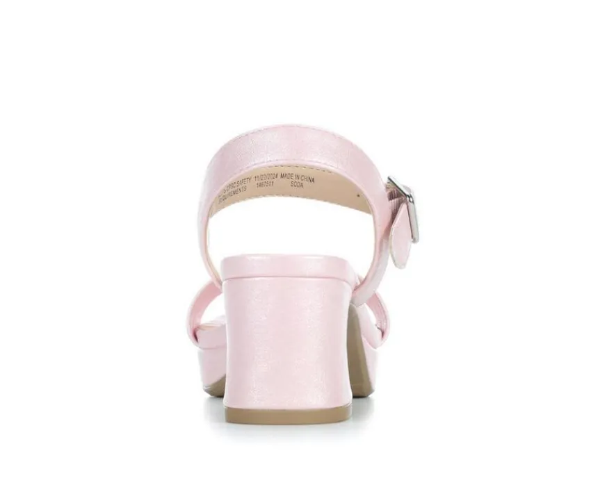 Soda Sandals|Dress>Girls' Little Kid & Big Kid Macey 2 Heeled Dress Sandals