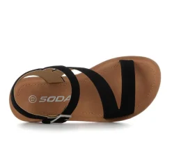 Girls' Little Kid & Big Kid Quilt II Sandals|Soda Discount