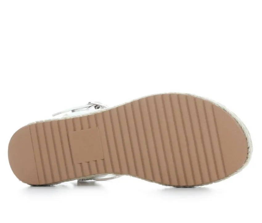 Girls' Little Kid & Big Kid Treasure Wedge Sandals|Soda Outlet