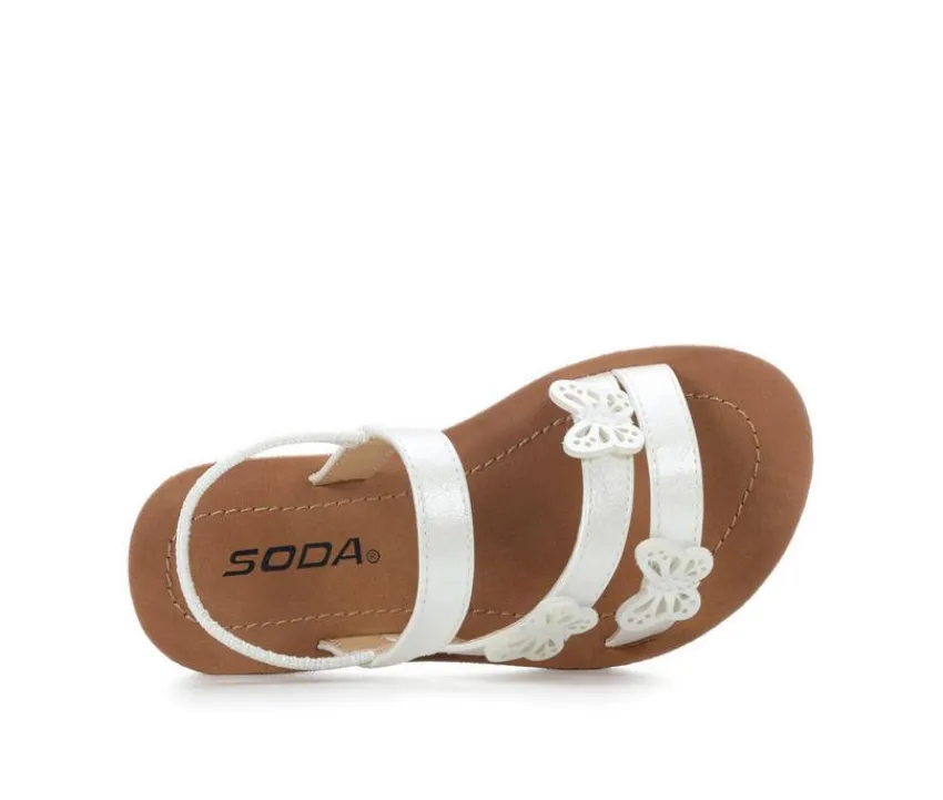 Soda Sandals|Sandals>Girls' Toddler & Little Kid Butterfly Sandals