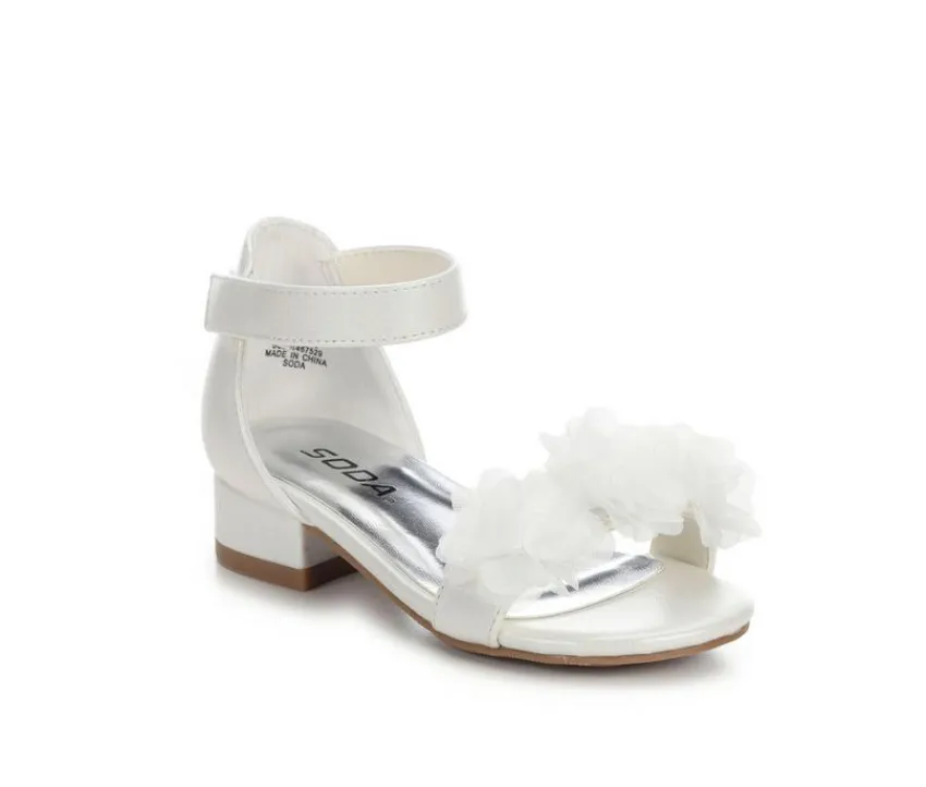 Girls' Toddler Flora Dress Sandals|Soda Sale